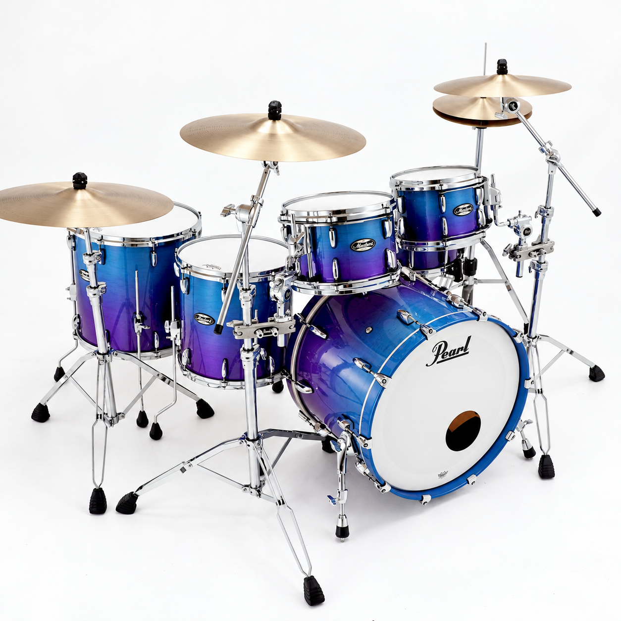 Pearl Masters Maple MM6 — Sapphire Fade #881